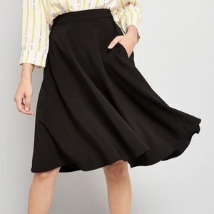 Modcloth Just This Sway skirt in Large